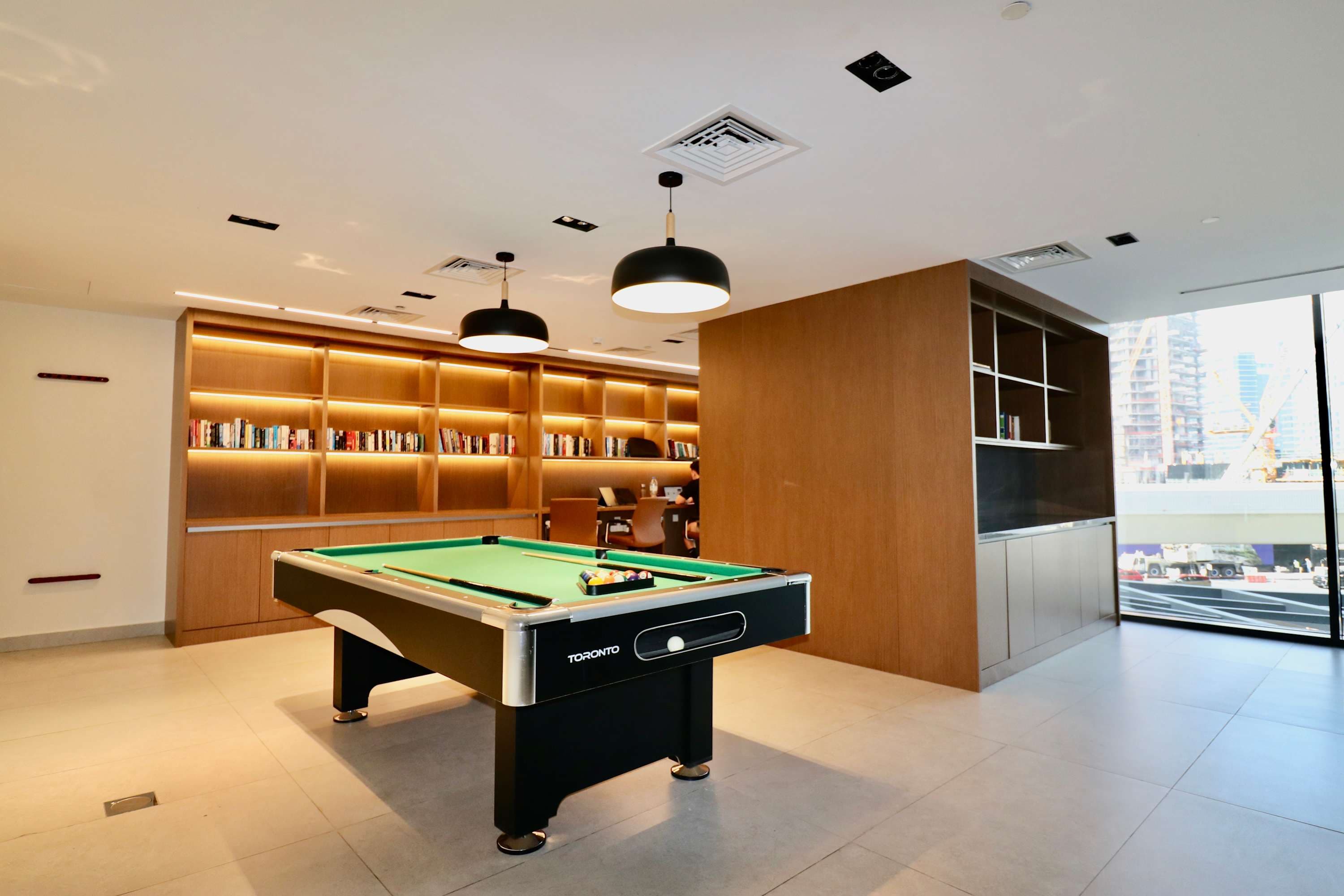 Rentico | Burj View 1BR Apt | Balcony & Foosball — photo 20