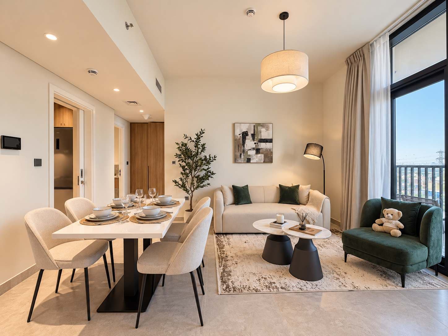 Rentico | 2BR + Office | Pool & Skyline View | JVT โ photo 6